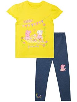 Peppa Pig Girls' Top & Leggings Set