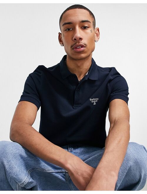 Barbour Beacon polo in navy