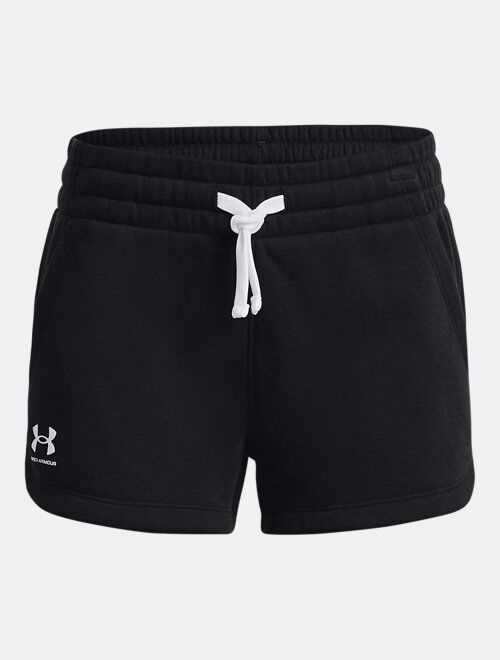 Under Armour Girls' UA Rival Fleece Shorts