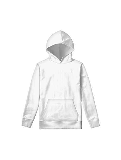 WELLFLYHOM Hoodies for Boys Girls Youth Kids Drawstring Hooded Pullover Long Sleeve Sweatshirts