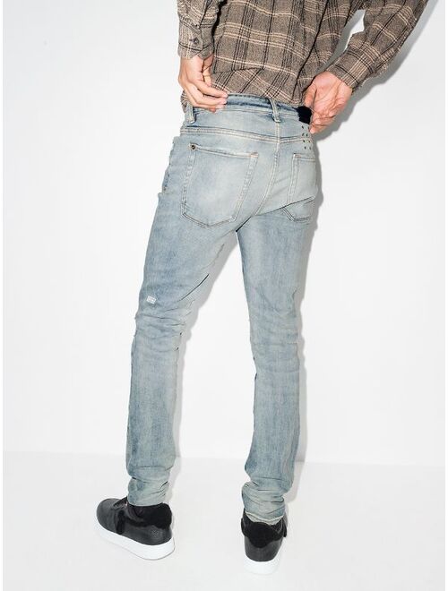 Ksubi Van Winkle Skyhigh Trashed skinny jeans