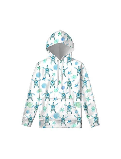 Xhuibop Kids Hoodies & Sweatshirts with Pockets Drawstring Hooded Pullover Top 6-16 Size