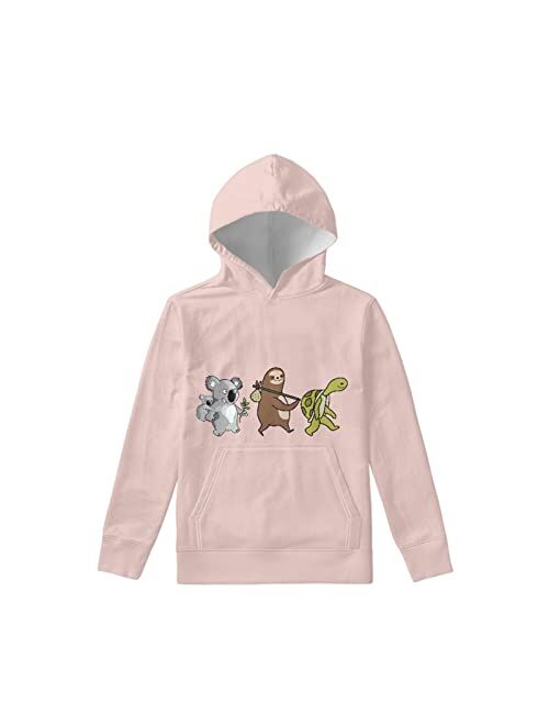 ZFRXIGN Kids Hoodies for Boys Girls S-XL Pullover Sweatshirt with Pocket Sweater