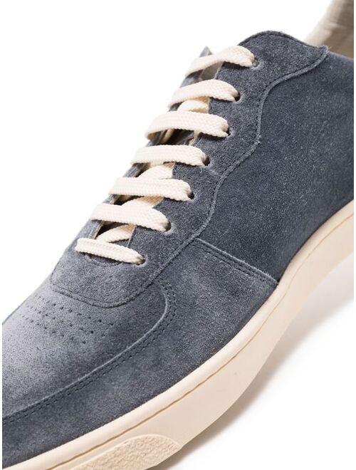 Brunello Cucinelli low-top suede sneakers