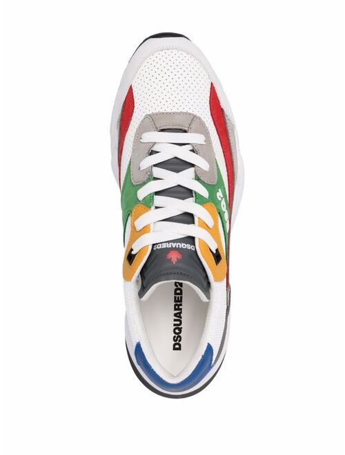 Dsquared2 Free colourblock low-top sneakers