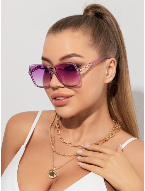 Shein Tinted Lens Fashion Glasses