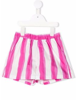 Douuod Kids stripe detail shorts