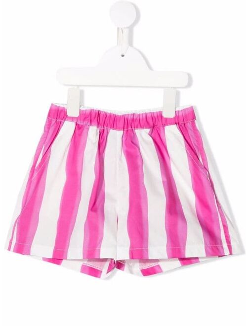 Douuod Kids stripe detail shorts