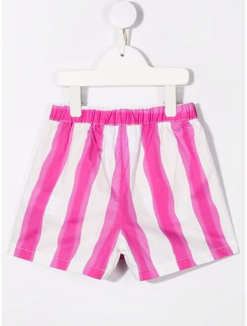 Douuod Kids stripe detail shorts