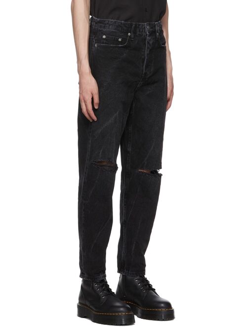 KSUBI Black Bullet Marbled Jeans