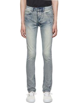 KSUBI Blue Chitch Round Three Jeans