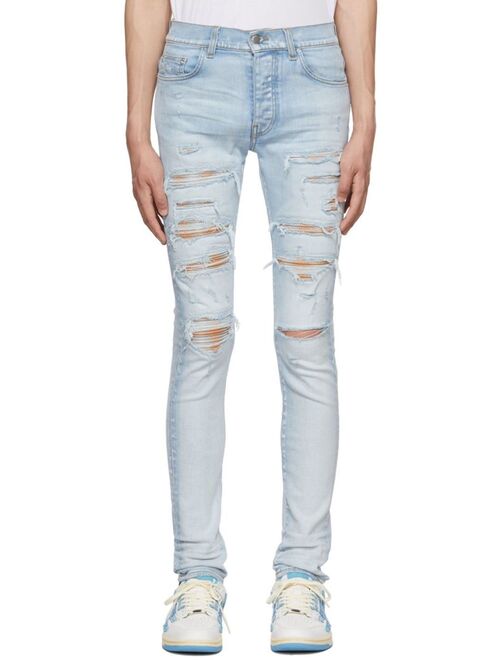 AMIRI Blue Thrasher Jeans