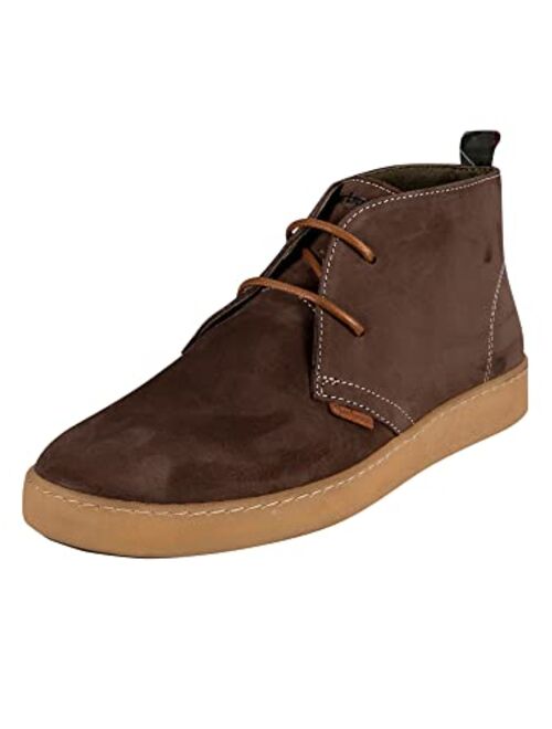 Barbour Men's Yuma Leather Boots, Brown