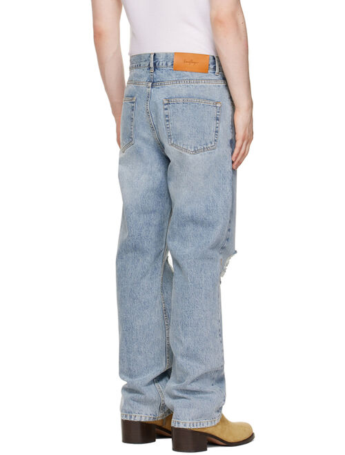 Second/Layer Blue Big Papi Jeans