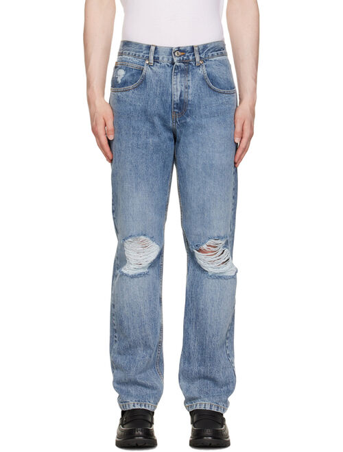 Second/Layer Blue Flaco Jeans