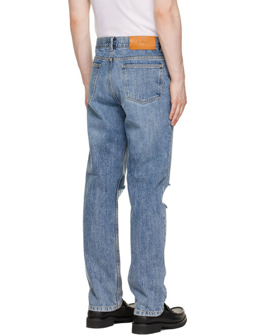 Second/Layer Blue Flaco Jeans