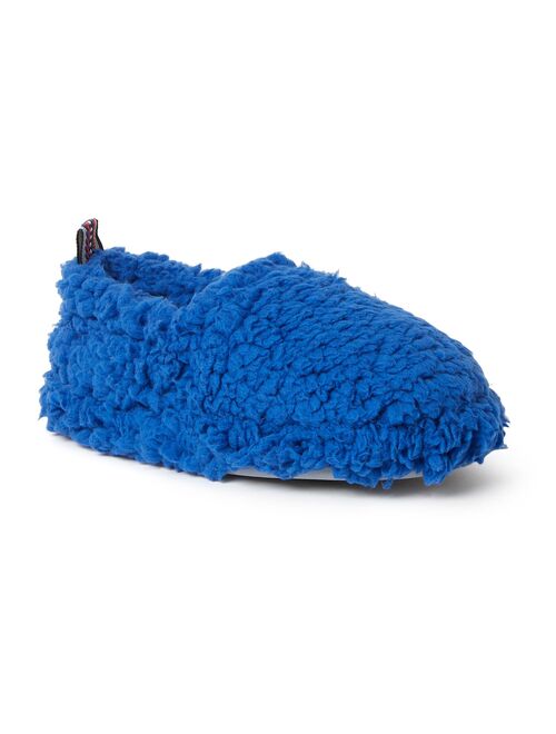 Dearfoams Skye Kids' Sherpa Closed Back Slippers