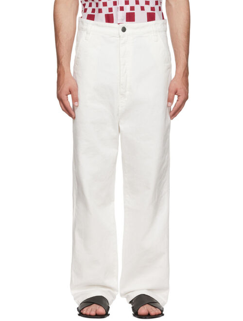 AMI ALEXANDRE MATTIUSSI White Alex Jeans