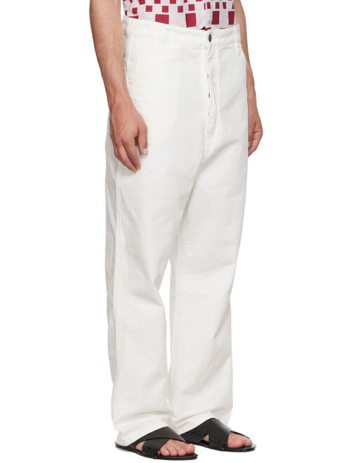 AMI ALEXANDRE MATTIUSSI White Alex Jeans