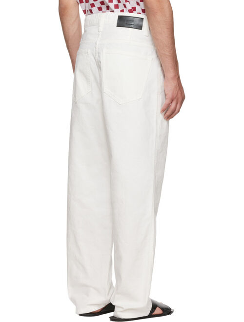 AMI ALEXANDRE MATTIUSSI White Alex Jeans