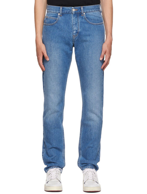 ISABEL MARANT Blue Jack Straight-Leg Jeans