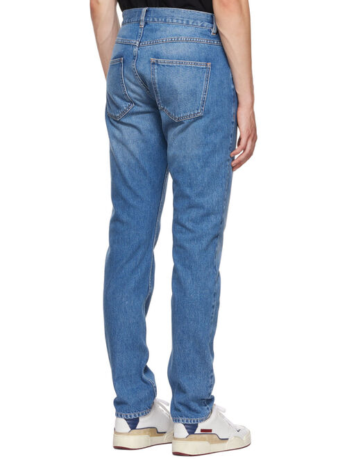 ISABEL MARANT Blue Jack Straight-Leg Jeans