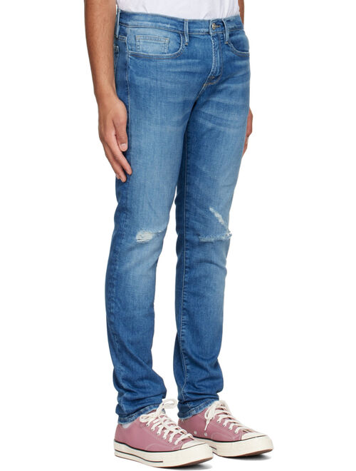 FRAME Blue 'L'Homme Slim' Jeans