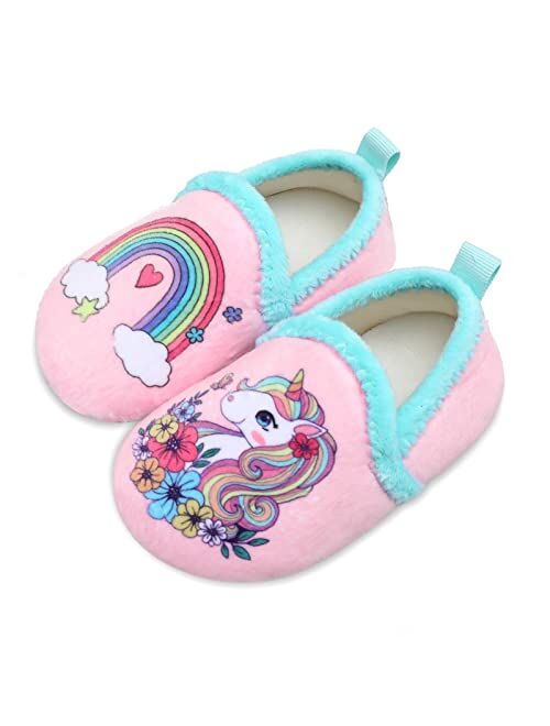 Scurtain Unisex Kids Toddler Slippers