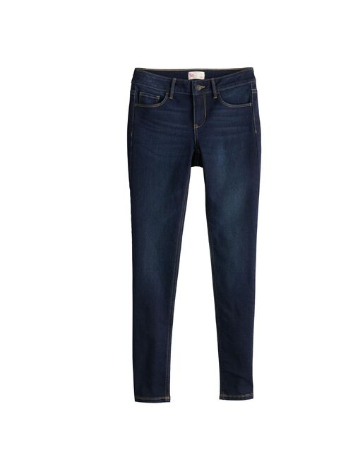 Girls 4-20 SO Favorite Midrise Skinny Jeans in Regular & Plus Size