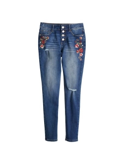 Girls 4-20 SO Superstar Highrise Skinny Jeans in Regular & Plus Sizes