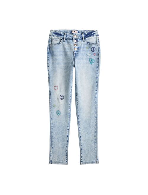 Girls 6-20 SO Superstar Hi-Rise Skinny Jeans