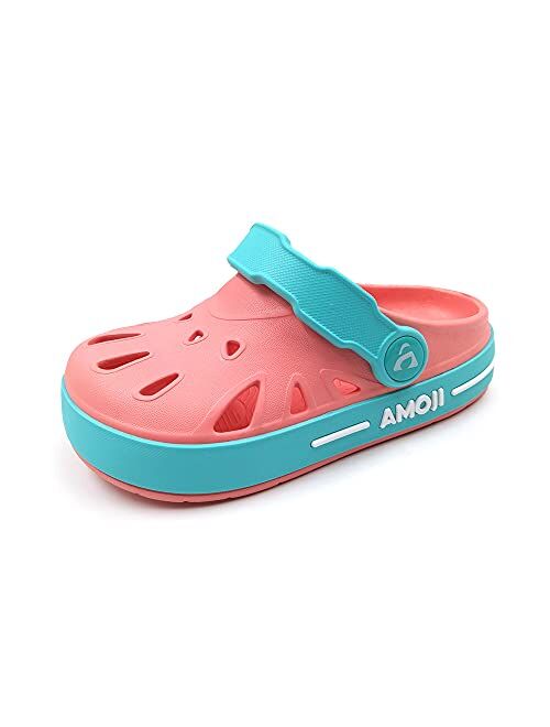 Amoji Boy Garden Clogs Girl Slip On Sandals Toddler/Little Kid/Big Kid