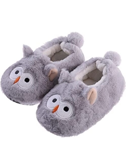 SDBING Infant Baby Boys Girls Slippers Soft Sole Toddler Slip On Newborn Crib Shoes Cute Cartoon Shark First Walkers Shoes 6-24 Months