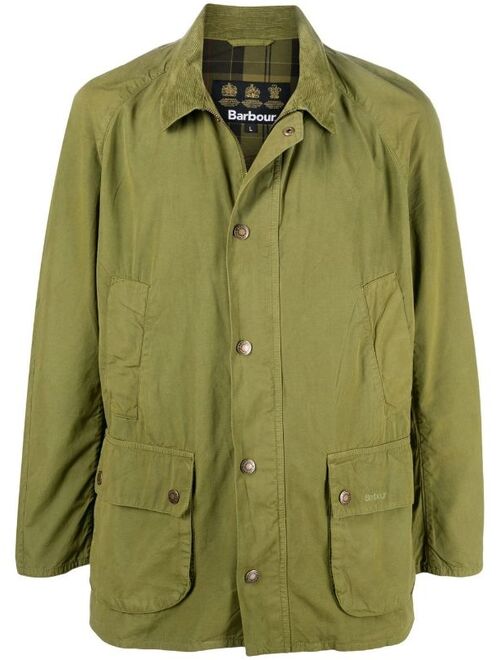 Barbour button-up shirt jacket