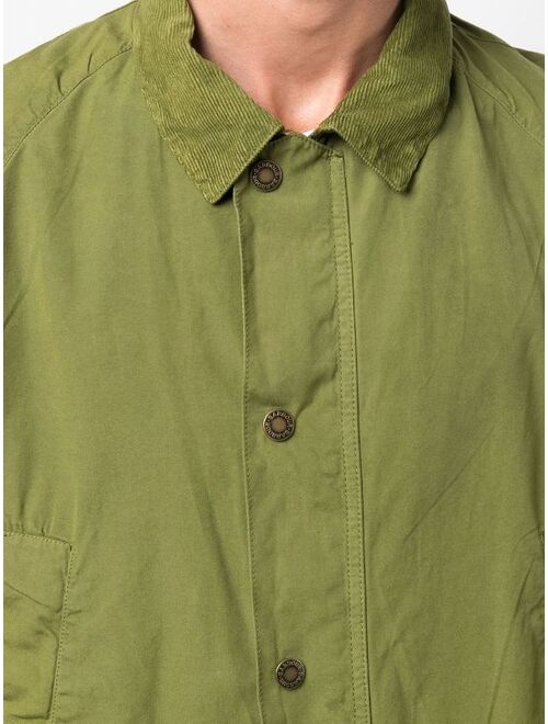 Barbour button-up shirt jacket