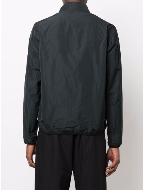 Barbour chest logo-patch windbreaker