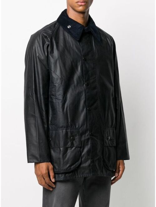 Barbour Beaufort snap-fastening jacket