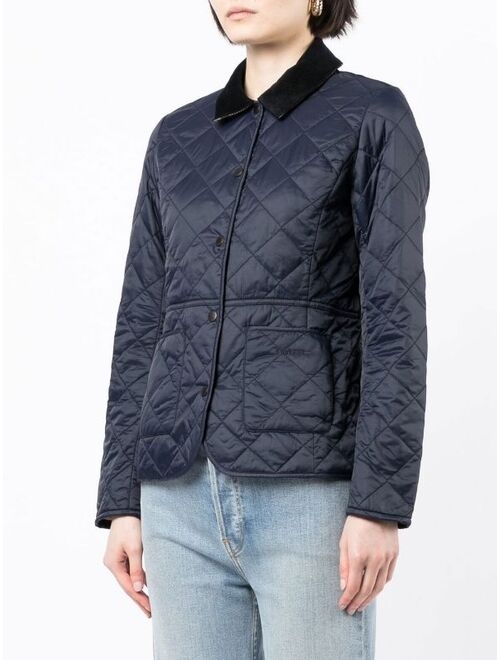 Barbour quilted bomber jacket