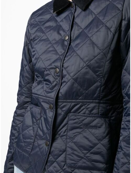 Barbour quilted bomber jacket