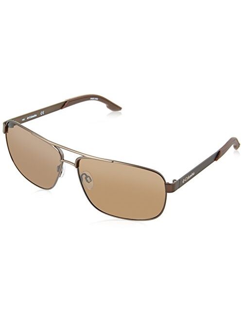 Columbia Men's Trails Edge Aviator Sunglasses