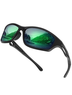 Duduma Polarized Sports Sunglasses for Men Women Running Cycling Fishing Golf Driving Shades Sun Glasses Tr90