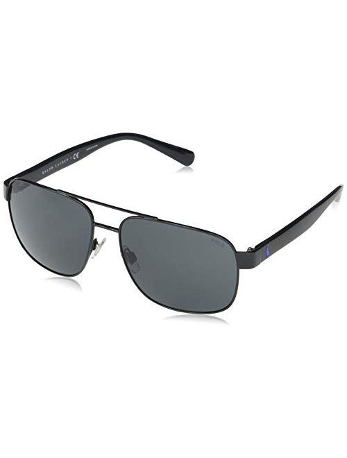 Polo Ralph Lauren Men's Ph3130 Square Sunglasses