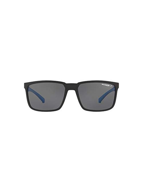 ARNETTE Men's An4251 Stripe Rectangular Sunglasses