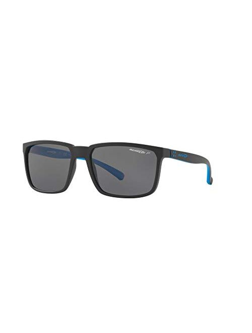 ARNETTE Men's An4251 Stripe Rectangular Sunglasses