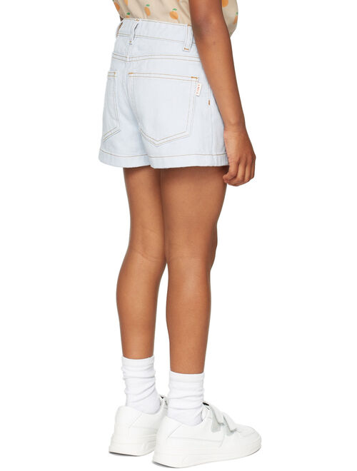 TINYCOTTONS Kids Blue Tiny Shorts