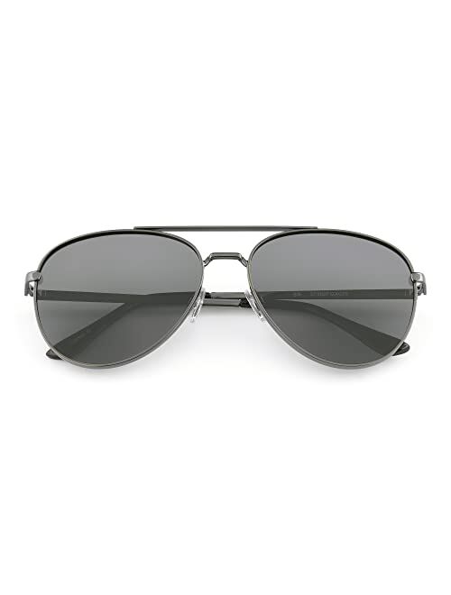 Foster Grant mens Oliver Polarized for Digital Sunglasses Sunglasses, Gun Metal and Black, 59mm US