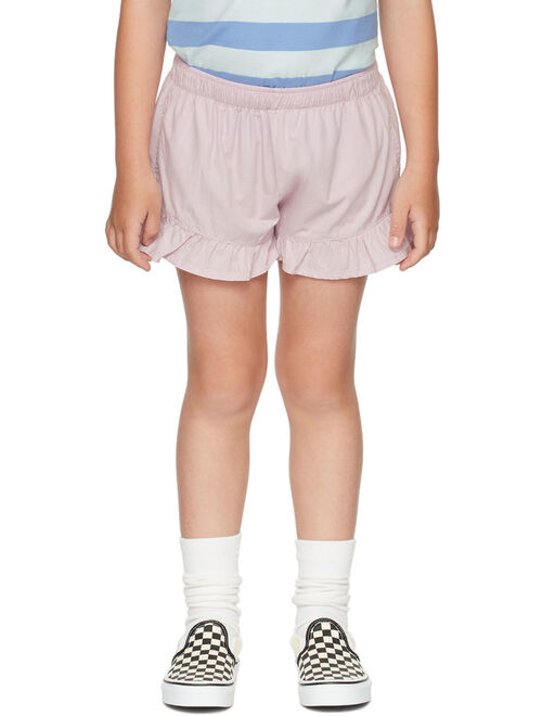 TINYCOTTONS Kids Pink Frills Shorts