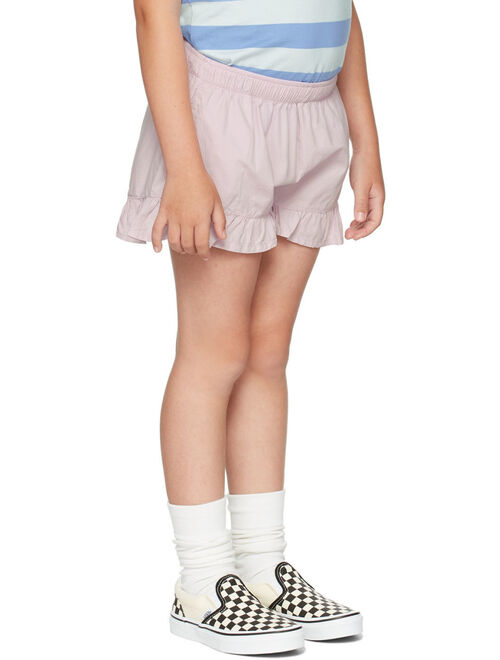 TINYCOTTONS Kids Pink Frills Shorts