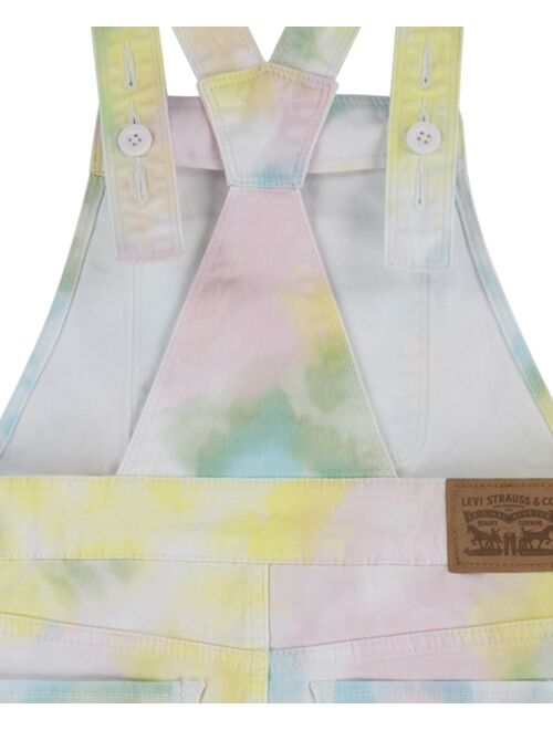 Levi's Big Girls Printed Shortalls