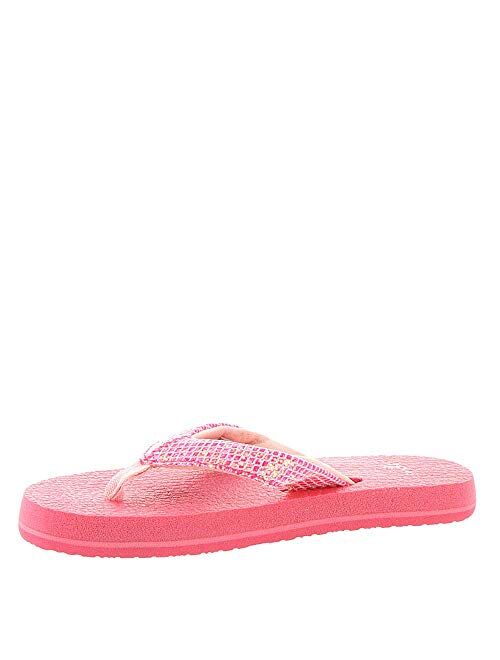 Sanuk Kids Baby Girl's Yoga Glitter (Toddler/Little Kid)